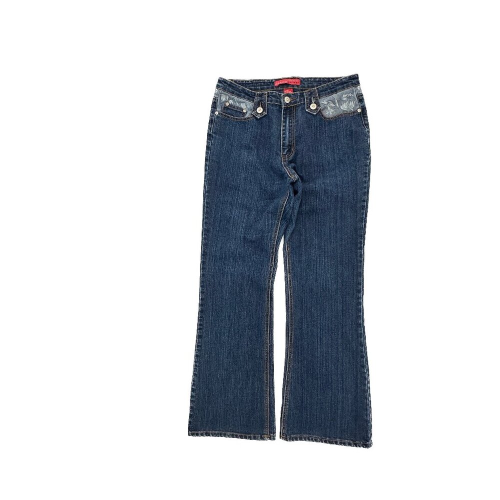 Cosmopolitan Bootcut Womens size 12 Dark Wash Blue Denim jeans